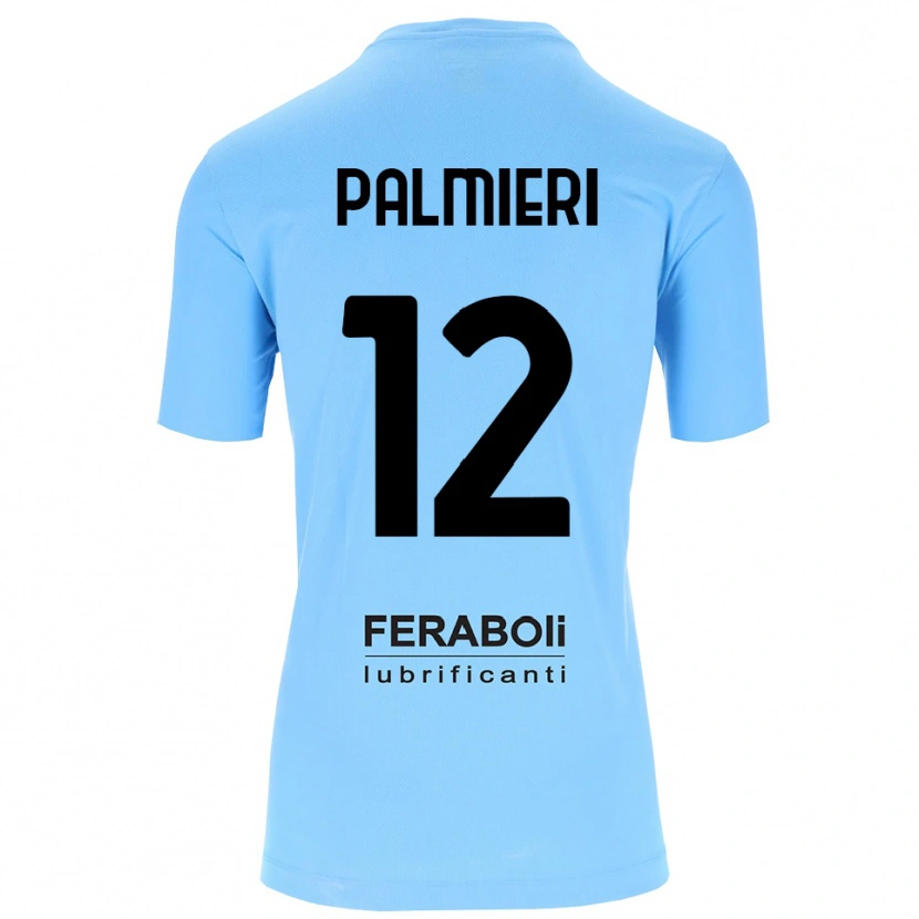 Danxen Mænd Cristian Palmieri #12 Himmelblå Sort Målmandstrøje 2025/26 Trøje T-shirt