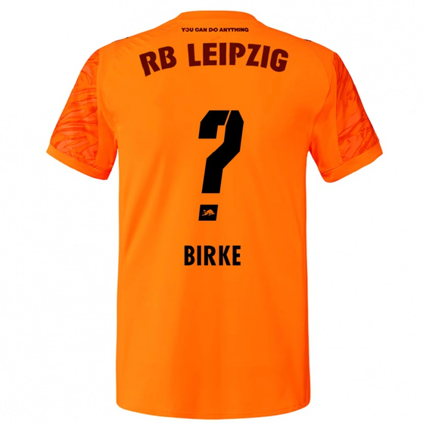 Danxen Mænd Lennox Birke #0 Orange Rød Målmandstrøje 2025/26 Trøje T-shirt