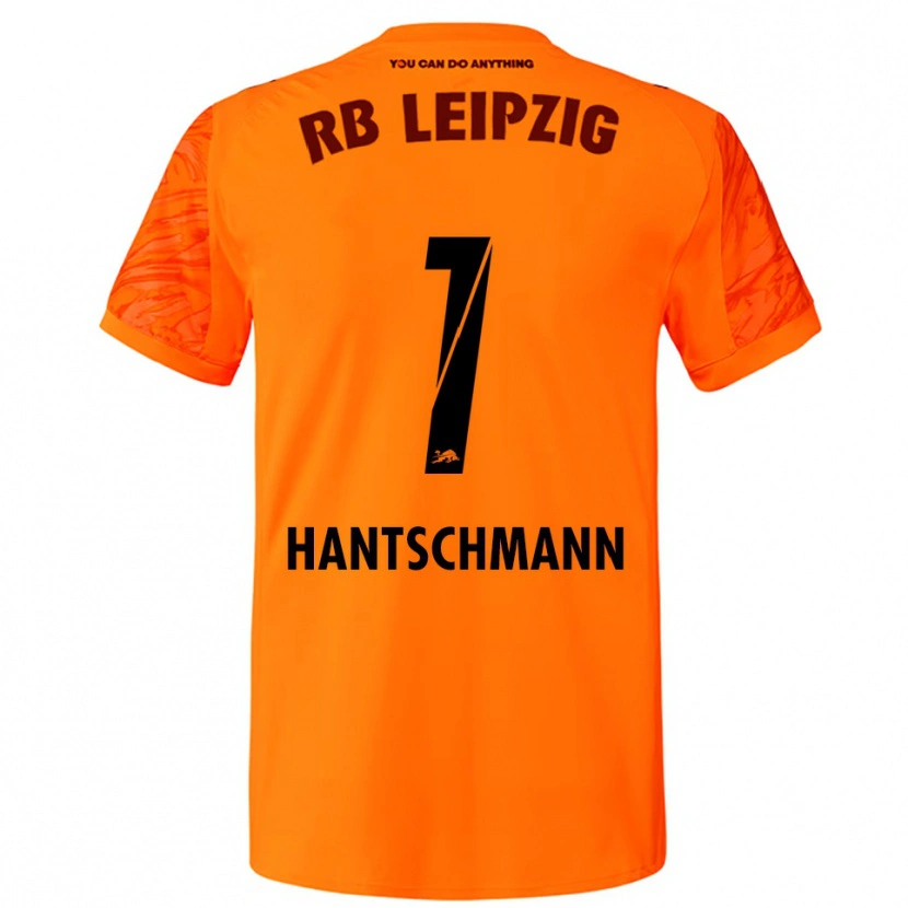 Danxen Mænd Franz Hantschmann #1 Orange Rød Målmandstrøje 2025/26 Trøje T-shirt