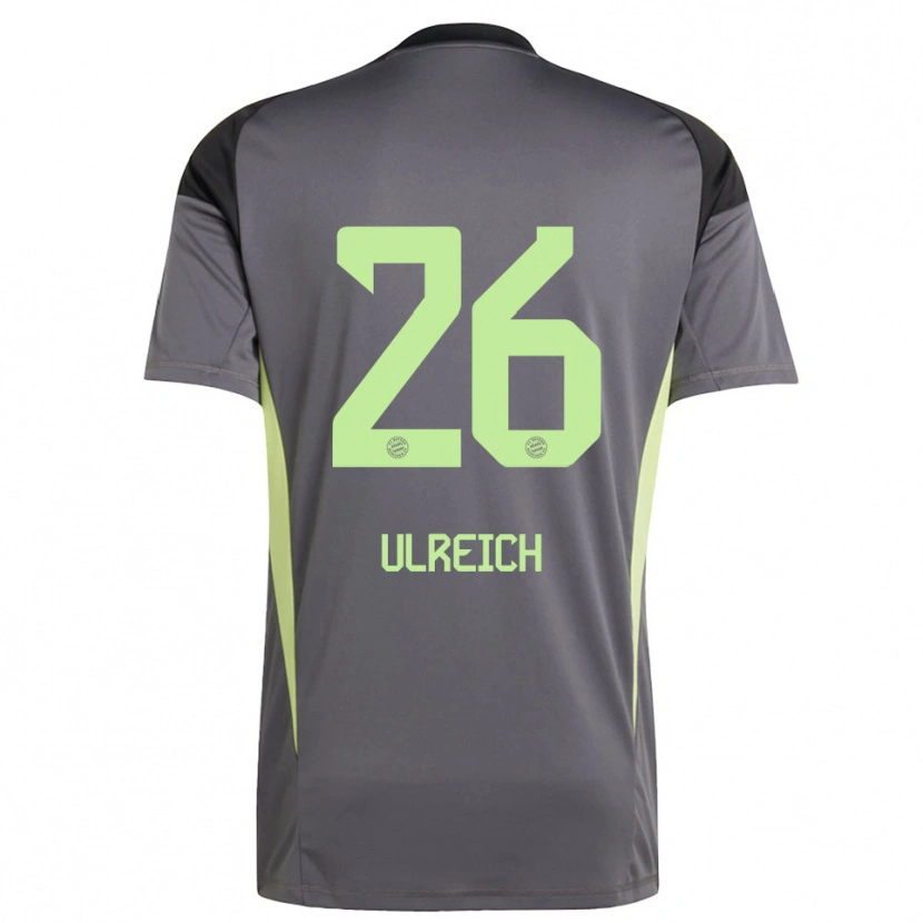 Danxen Mænd Sven Ulreich #26 Sort Grøn Gul Målmandstrøje 2025/26 Trøje T-shirt