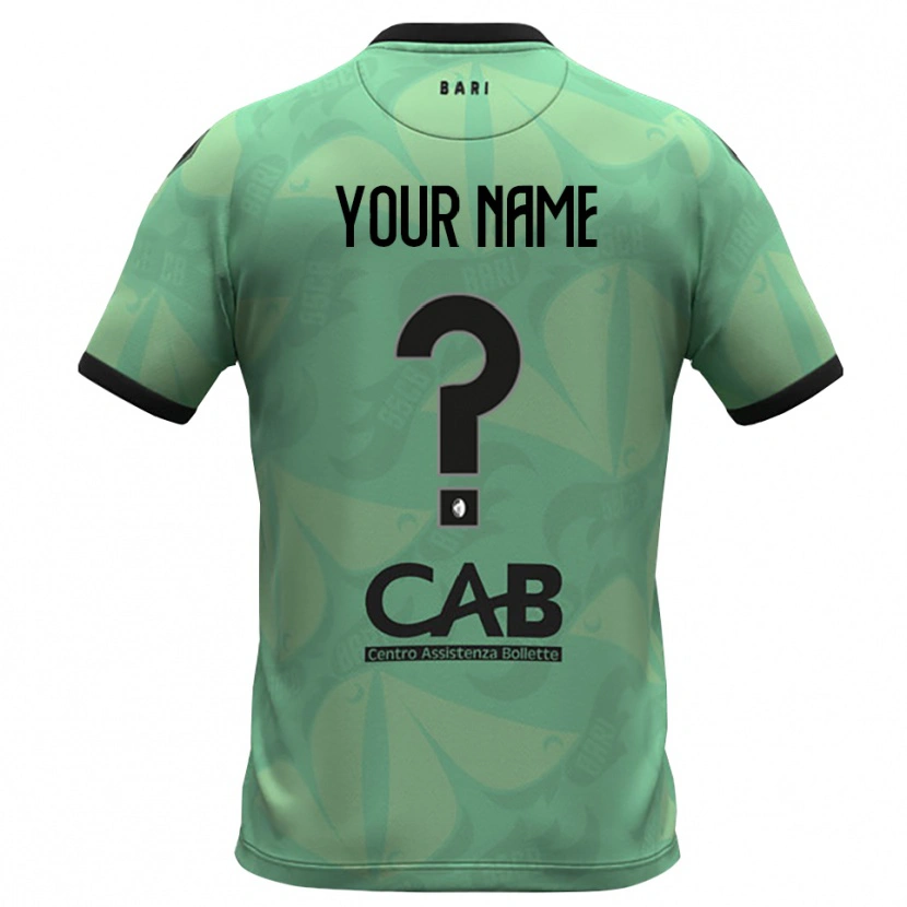 Danxen Mænd SSC Bari Mørk Hav Grøn Målmandstrøje 2025/26 Trøje T-shirt