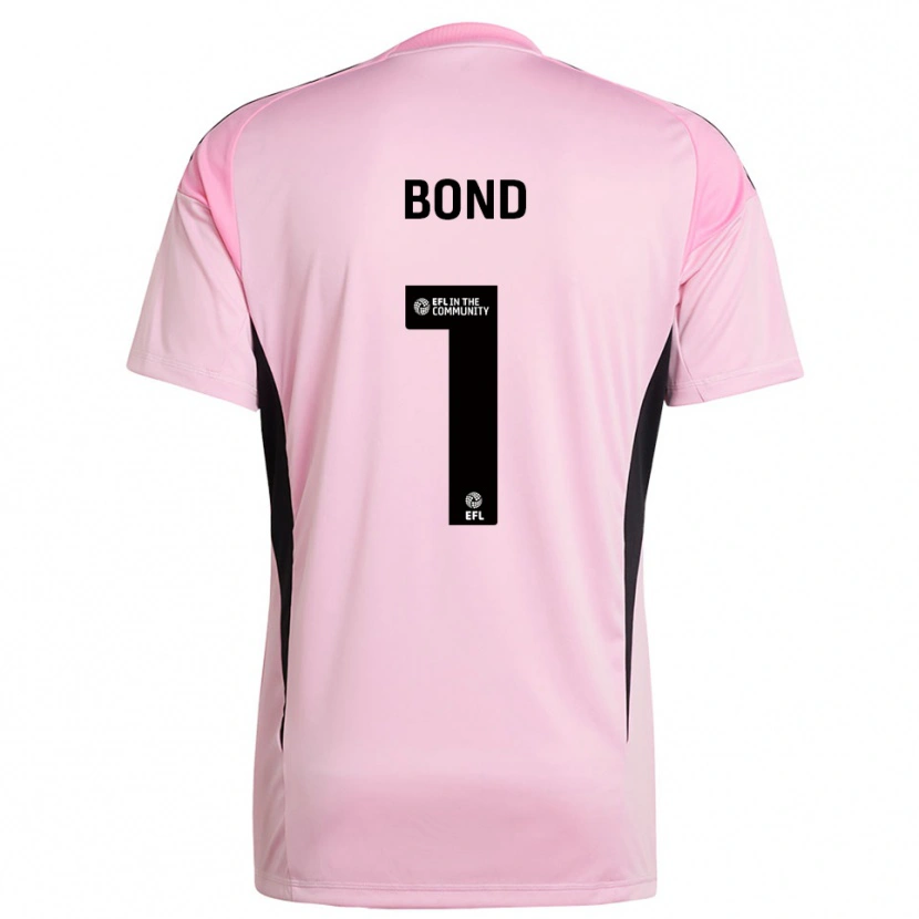 Danxen Mænd Abbi Bond #1 Pink Sort Målmandstrøje 2025/26 Trøje T-shirt