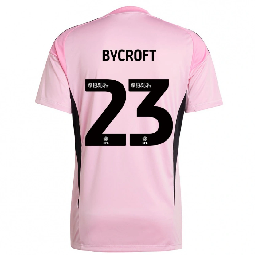 Danxen Mænd Jack Bycroft #23 Pink Sort Målmandstrøje 2025/26 Trøje T-shirt