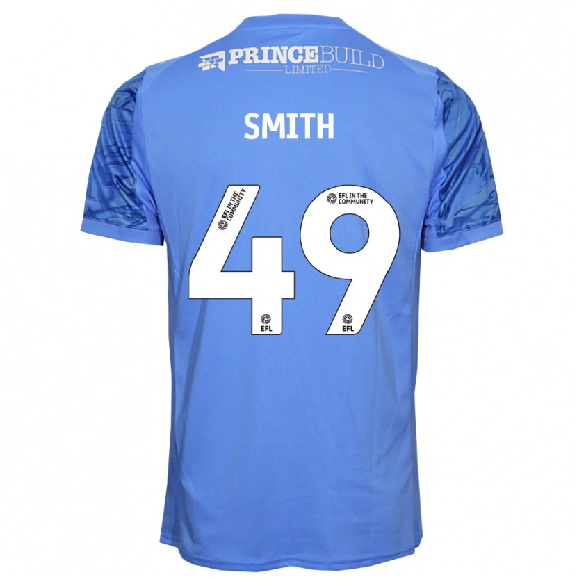 Danxen Mænd Bastian Smith #49 Dodger Blå Målmandstrøje 2025/26 Trøje T-shirt