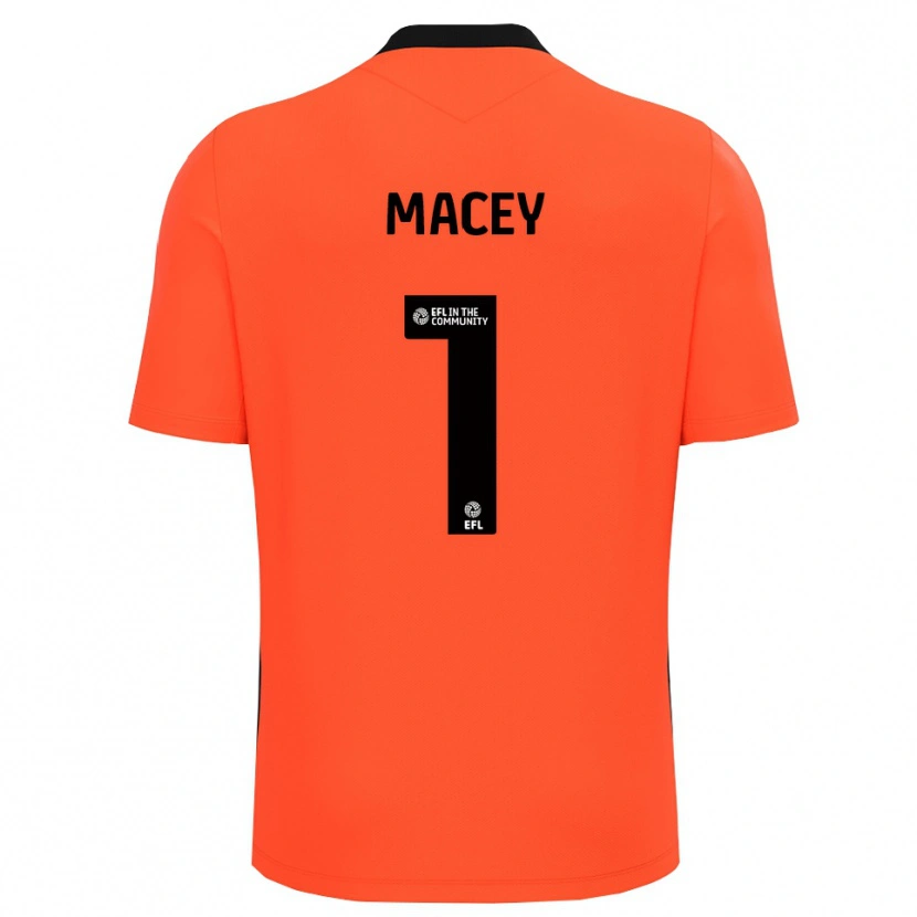 Danxen Mænd Matt Macey #1 Rød Sort Målmandstrøje 2025/26 Trøje T-shirt