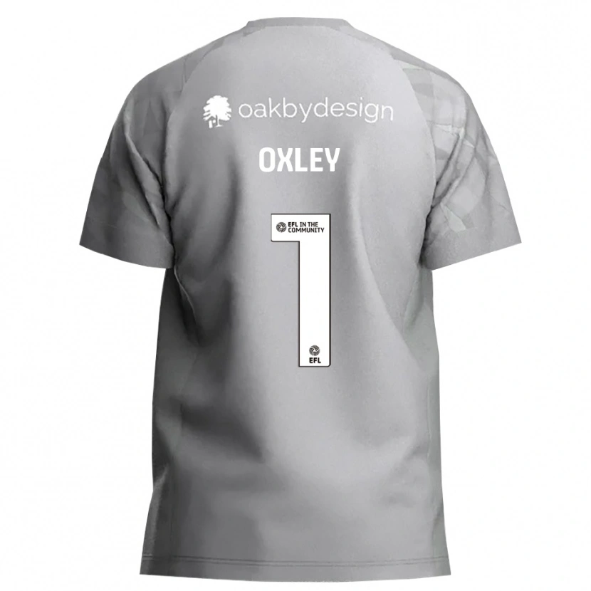 Danxen Mænd Mark Oxley #1 Mørk Grå Målmandstrøje 2025/26 Trøje T-shirt