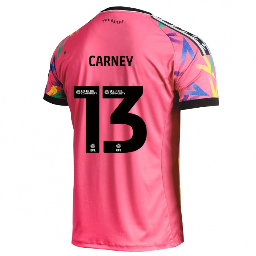 Danxen Mænd Jacob Carney #13 Magenta Målmandstrøje 2025/26 Trøje T-shirt