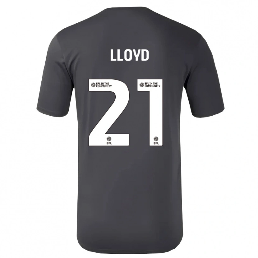 Danxen Mænd Oliver Lloyd #21 Sort Hvid Målmandstrøje 2025/26 Trøje T-shirt