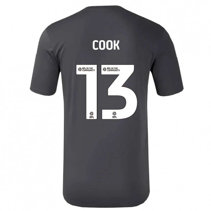 Danxen Mænd Ruby Cook #13 Sort Hvid Målmandstrøje 2025/26 Trøje T-shirt