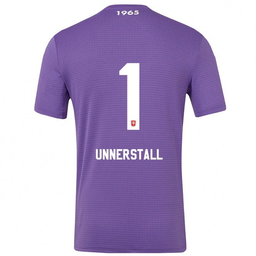 Danxen Mænd Lars Unnerstall #1 Medium Lilla Målmandstrøje 2025/26 Trøje T-shirt