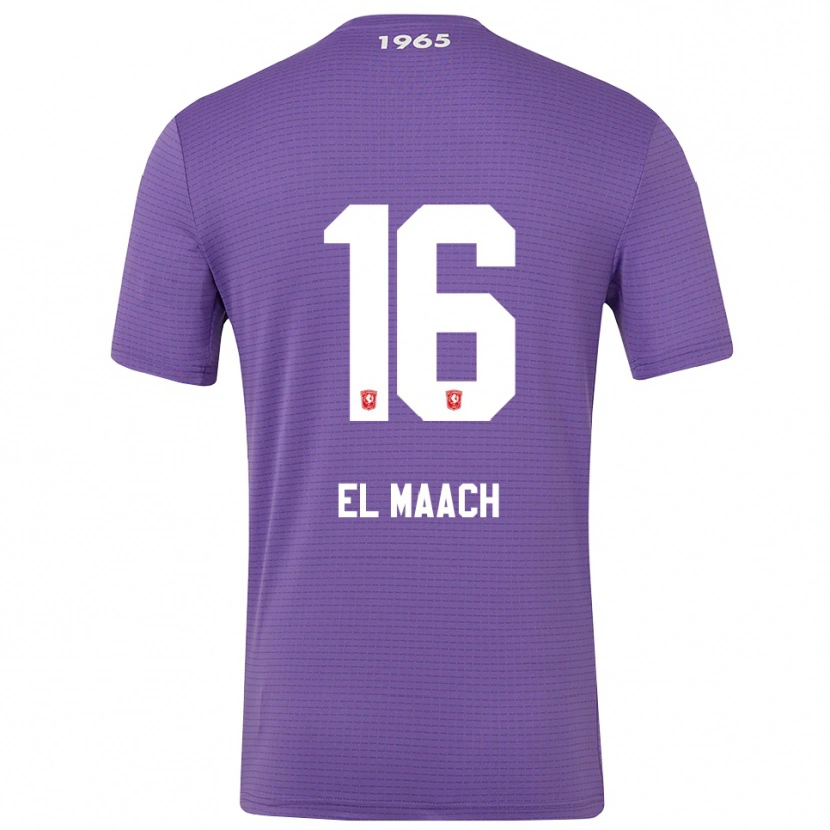 Danxen Mænd Issam El Maach #16 Medium Lilla Målmandstrøje 2025/26 Trøje T-shirt