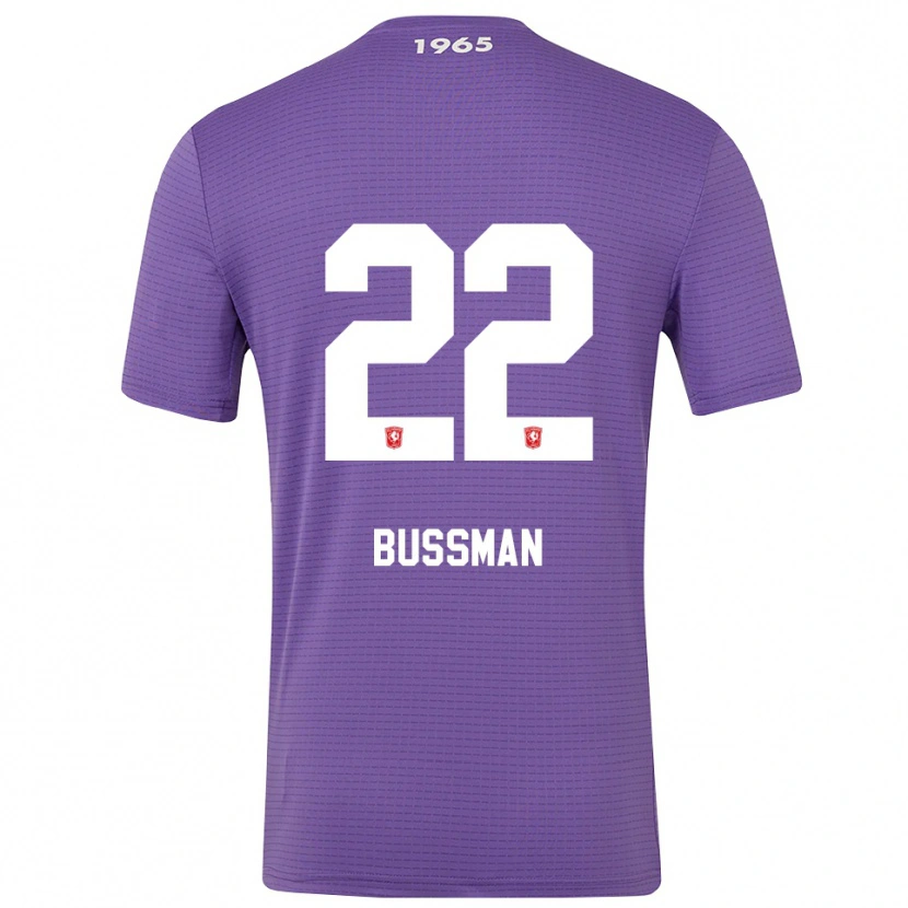 Danxen Mænd Fiene Bussman #22 Medium Lilla Målmandstrøje 2025/26 Trøje T-shirt