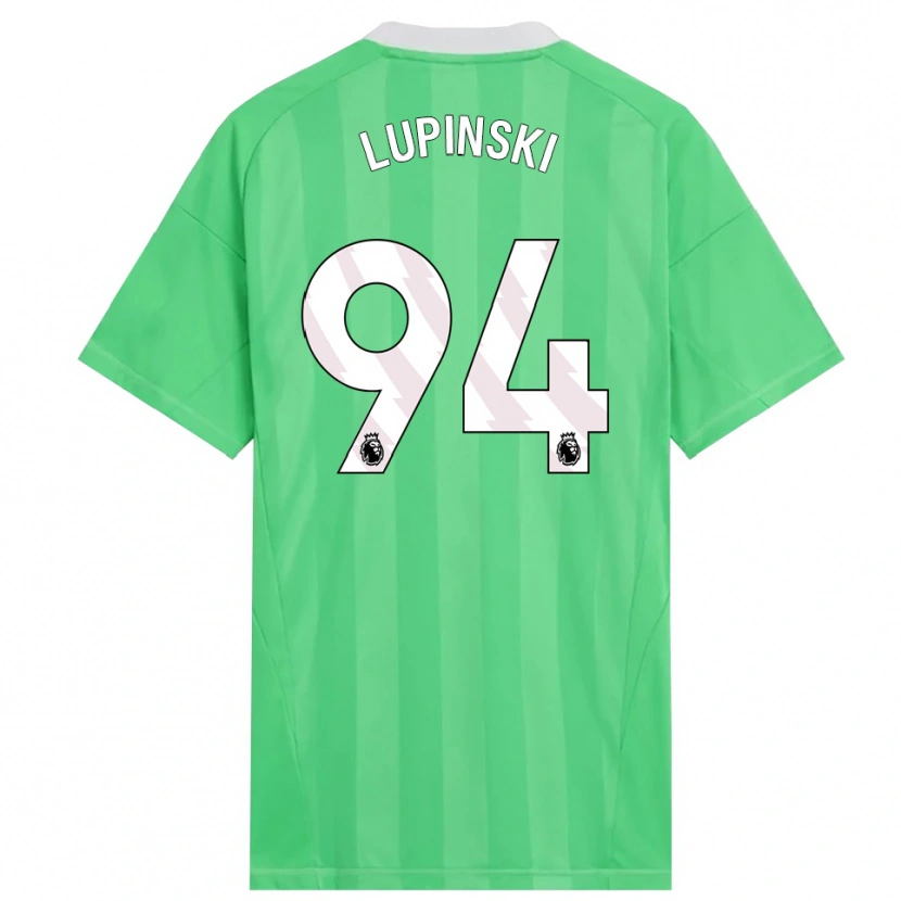Danxen Mænd Remi Lupinski #94 Lysegrøn Hvid Målmandstrøje 2025/26 Trøje T-shirt
