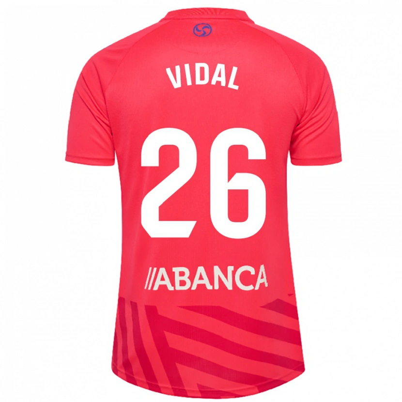 Danxen Mænd Marc Vidal #26 Rød Hvid Målmandstrøje 2025/26 Trøje T-shirt
