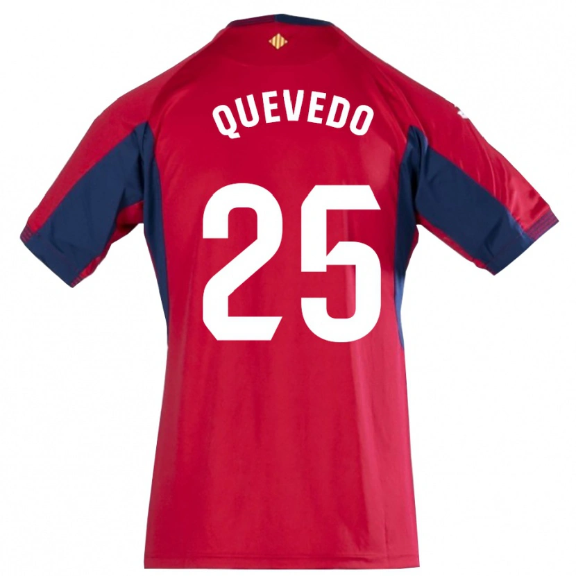 Danxen Mænd Alex Quevedo #25 Kongeblå Rød Målmandstrøje 2025/26 Trøje T-shirt
