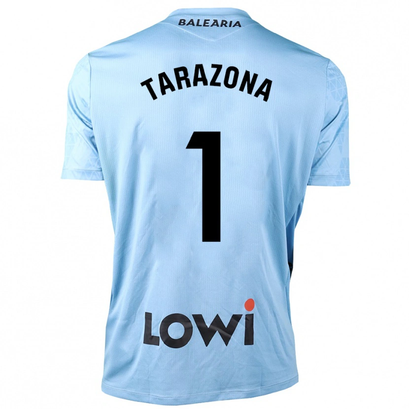 Danxen Mænd Andrea Tarazona #1 Lyseblå Sort Målmandstrøje 2025/26 Trøje T-shirt