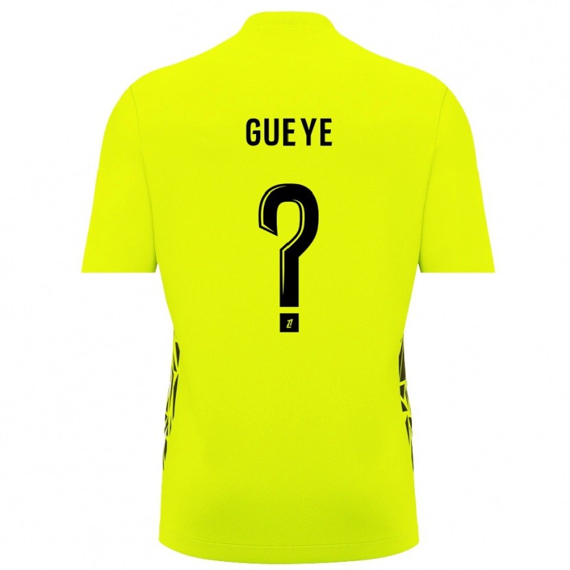 Danxen Mænd Khady Gueye #0 Fluorescerende Grøn Målmandstrøje 2025/26 Trøje T-shirt