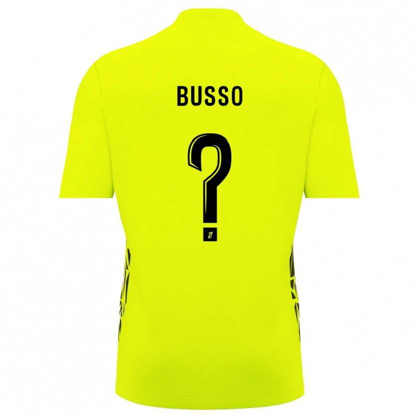 Danxen Mænd Louise Busso #0 Fluorescerende Grøn Målmandstrøje 2025/26 Trøje T-shirt