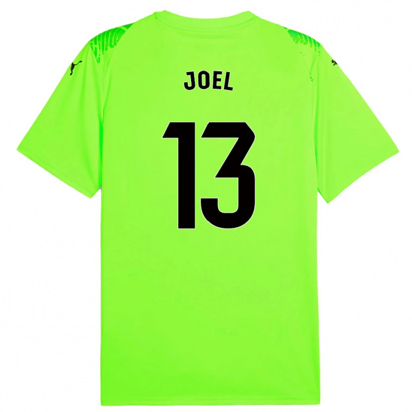 Danxen Mænd Christian Joel #13 Græsplæne Grøn Målmandstrøje 2025/26 Trøje T-shirt