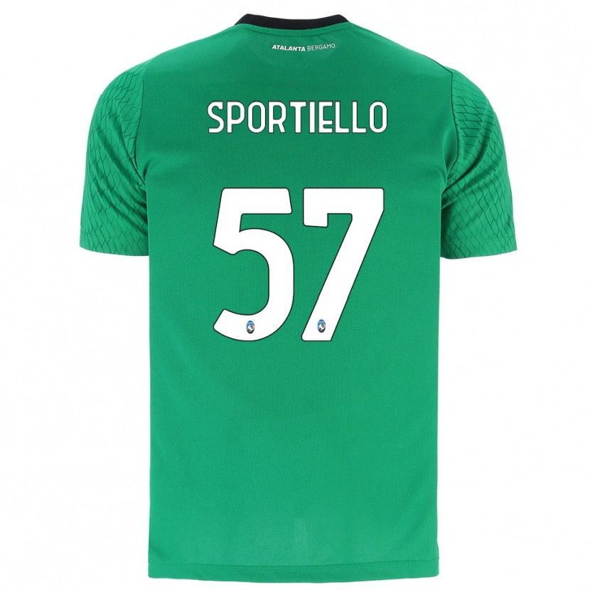 Danxen Mænd Marco Sportiello #57 Smaragd Grøn Målmandstrøje 2025/26 Trøje T-shirt