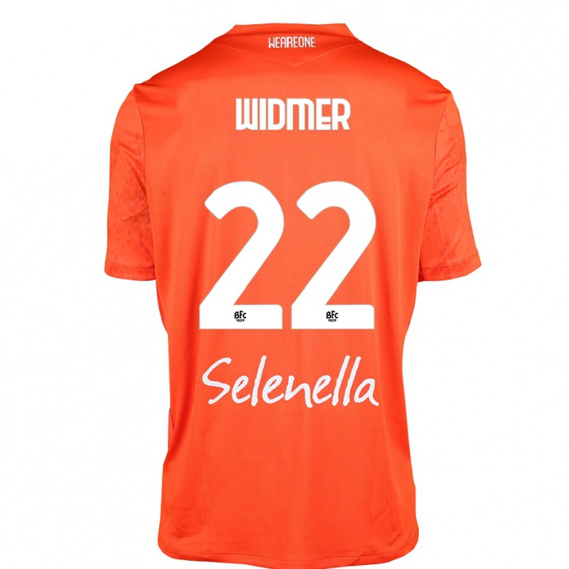 Danxen Mænd Renato Widmer D'Autilia #22 Orange Sort Hvid Målmandstrøje 2025/26 Trøje T-shirt