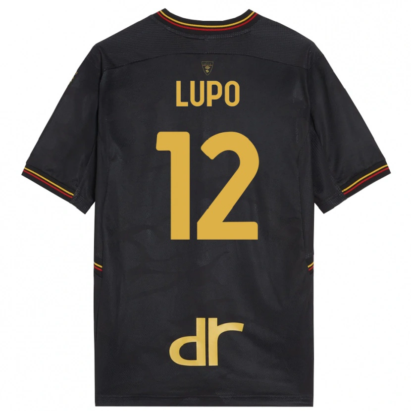 Danxen Mænd Christian Lupo #12 Sort Brun Målmandstrøje 2025/26 Trøje T-shirt