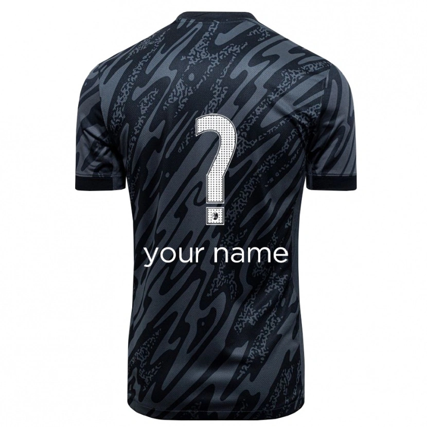 Danxen Mænd SC Freiburg Sort Hvid Målmandstrøje 2025/26 Trøje T-shirt