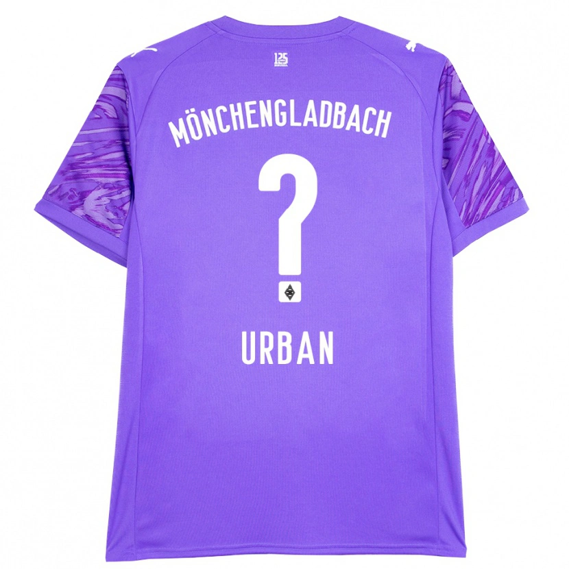 Danxen Mænd Simon Urban #0 Lilla Hvid Målmandstrøje 2025/26 Trøje T-shirt