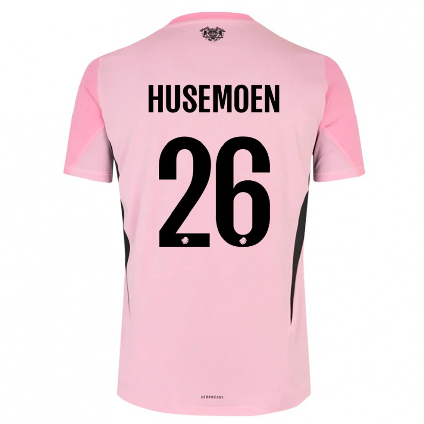 Danxen Mænd Astrid Husemoen #26 Pink Sort Målmandstrøje 2025/26 Trøje T-shirt
