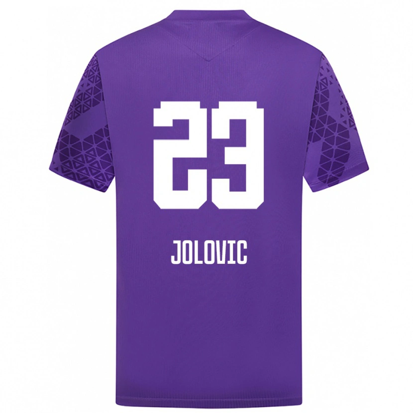 Danxen Mænd Bogdan Jolovic #23 Indigo Hvid Målmandstrøje 2025/26 Trøje T-shirt