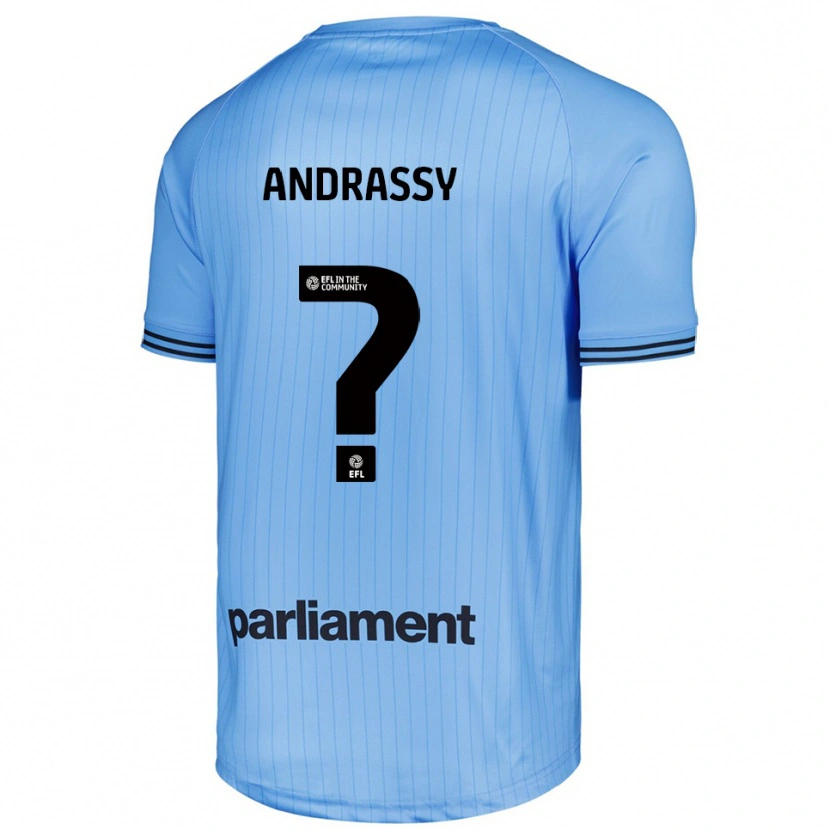 Danxen Kvinder Oliver Andrassy #0 Lys Himmelblå Målmandstrøje 2025/26 Trøje T-shirt