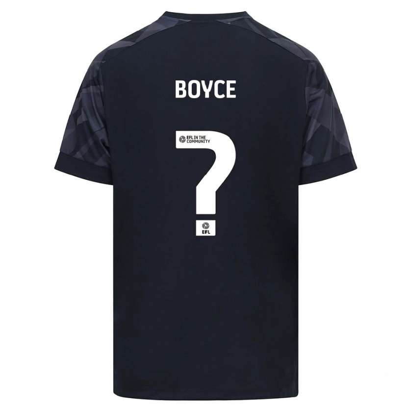 Danxen Kvinder Oliver Boyce #0 Sort Hvid Målmandstrøje 2025/26 Trøje T-shirt