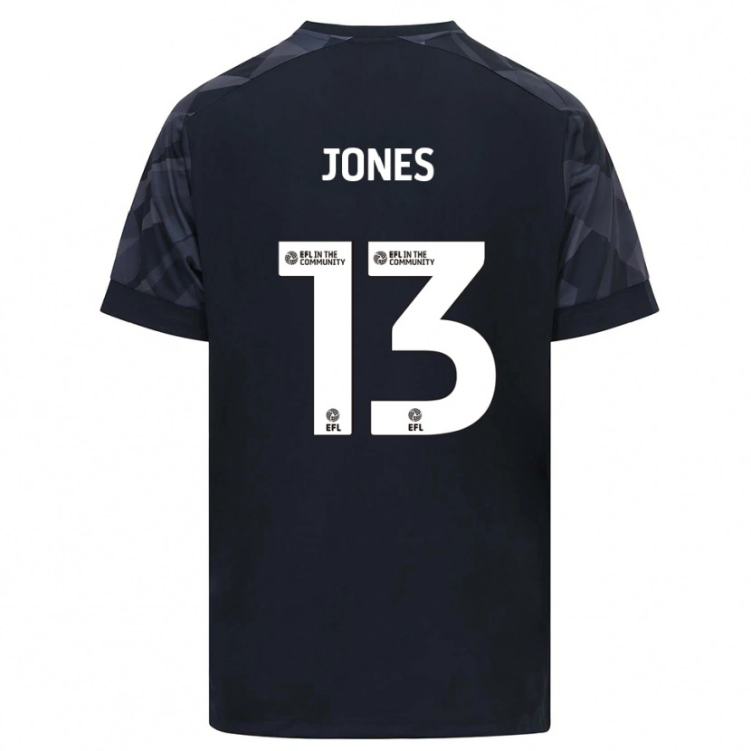 Danxen Kvinder Sam Jones #13 Sort Hvid Målmandstrøje 2025/26 Trøje T-shirt