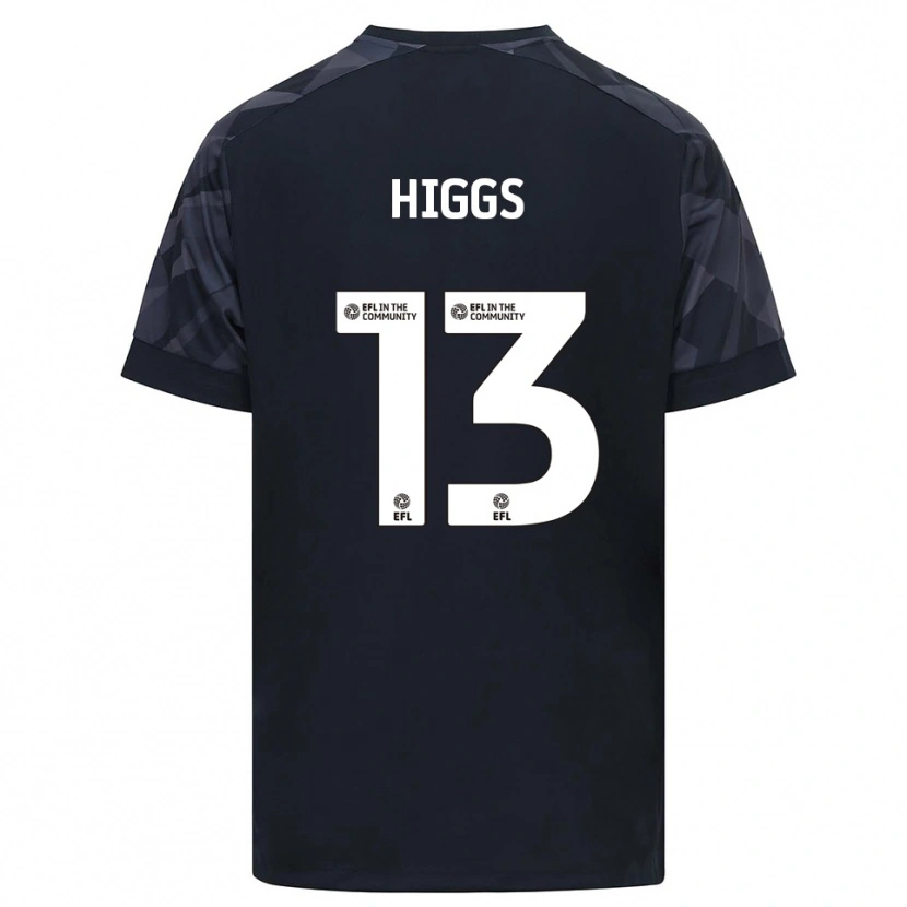 Danxen Kvinder Daniel Higgs #13 Sort Hvid Målmandstrøje 2025/26 Trøje T-shirt