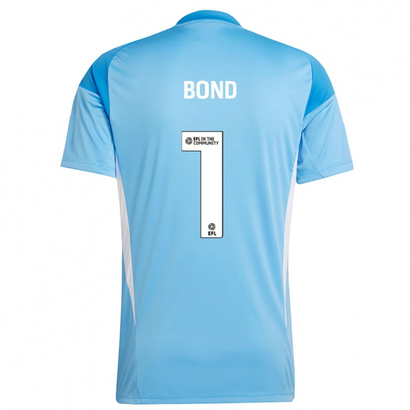 Danxen Kvinder Abbi Bond #1 Himmelblå Målmandstrøje 2025/26 Trøje T-shirt