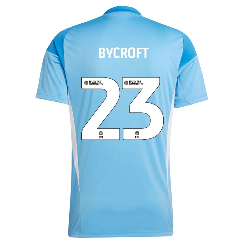 Danxen Kvinder Jack Bycroft #23 Himmelblå Målmandstrøje 2025/26 Trøje T-shirt