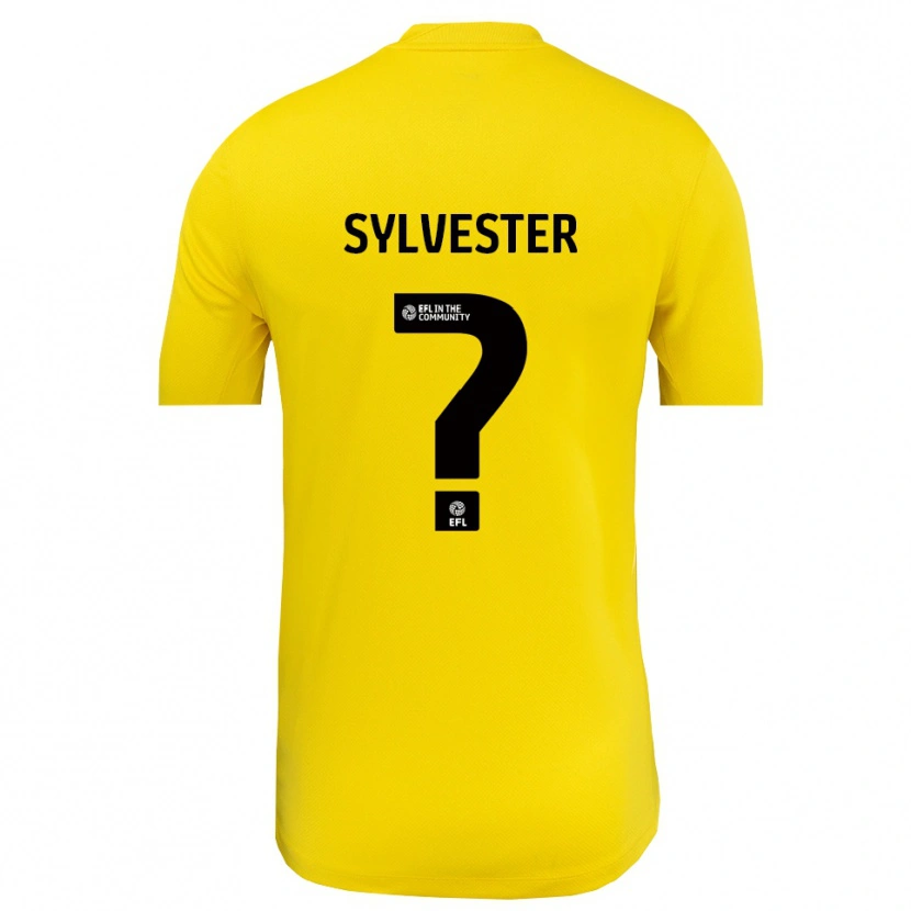 Danxen Kvinder Georgia Sylvester #0 Gul Sort Målmandstrøje 2025/26 Trøje T-shirt