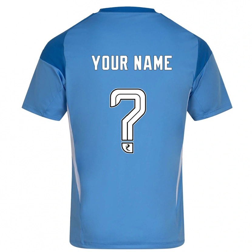 Danxen Kvinder Aberdeen Blå Hvid Målmandstrøje 2025/26 Trøje T-shirt