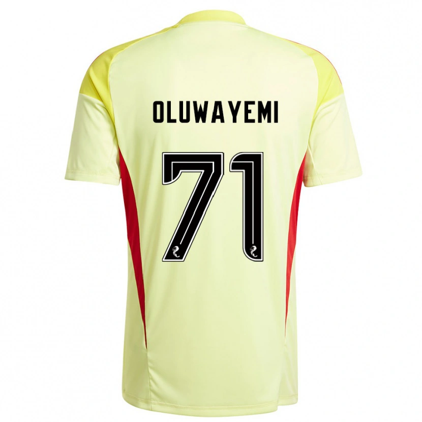 Danxen Kvinder Tobi Oluwayemi #71 Gul Rød Målmandstrøje 2025/26 Trøje T-shirt
