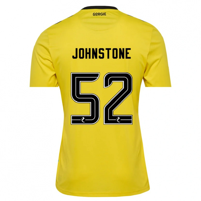 Danxen Kvinder Rachael Johnstone #52 Gul Rød Sort Målmandstrøje 2025/26 Trøje T-shirt