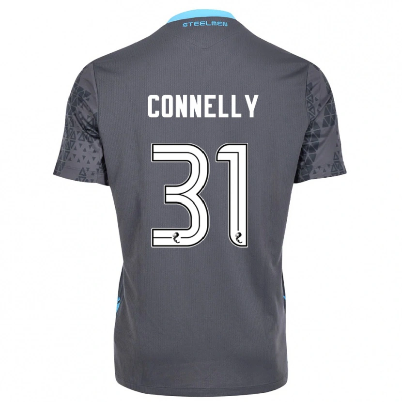 Danxen Kvinder Matty Connelly #31 Grå Hvid Målmandstrøje 2025/26 Trøje T-shirt