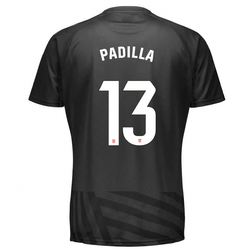 Danxen Kvinder Alejandro Padilla #13 Grå Sort Målmandstrøje 2025/26 Trøje T-shirt