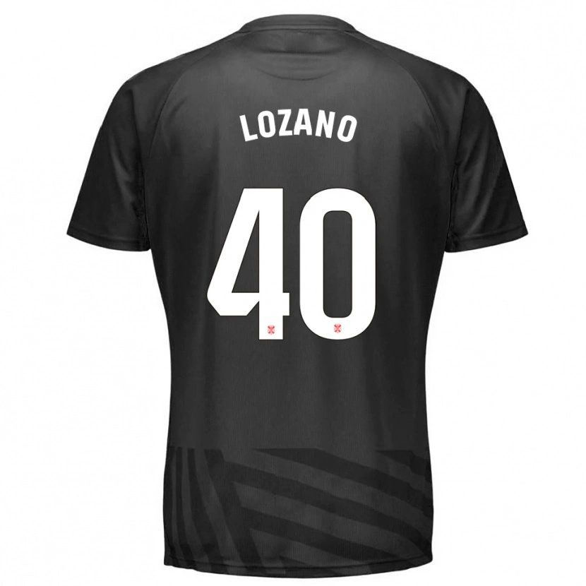 Danxen Kvinder Gabriel Lozano #40 Grå Sort Målmandstrøje 2025/26 Trøje T-shirt