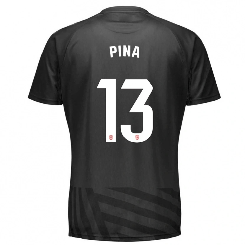 Danxen Kvinder Antonio Pina #13 Grå Sort Målmandstrøje 2025/26 Trøje T-shirt