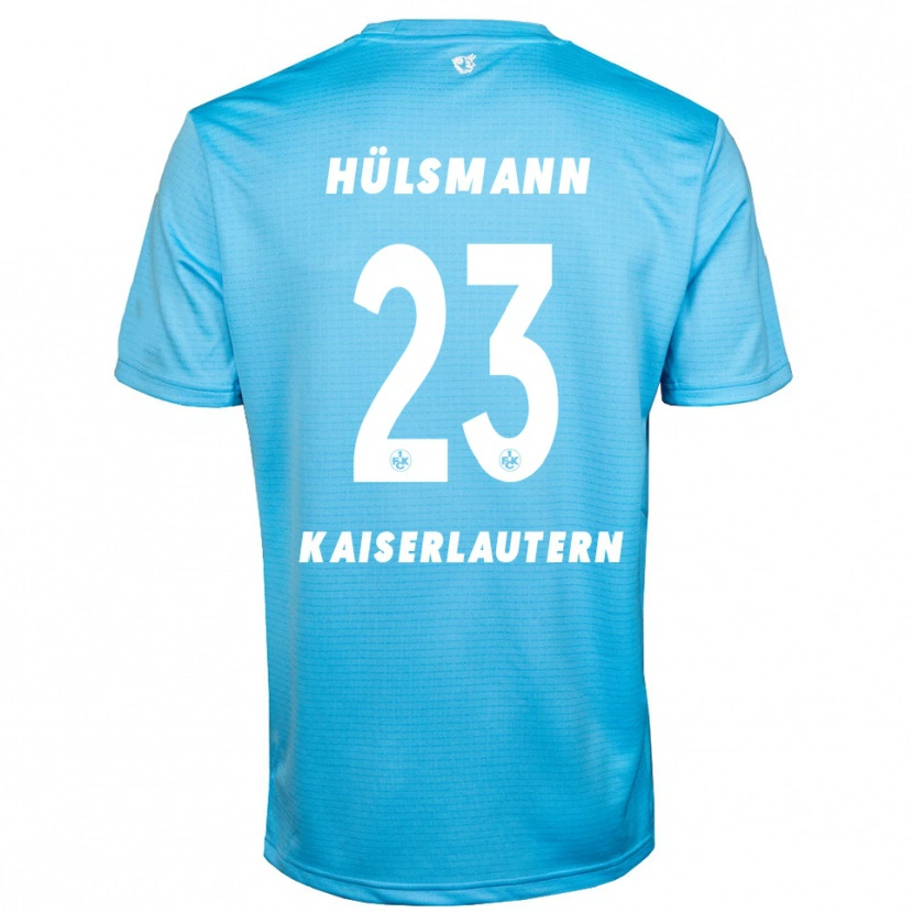 Danxen Kvinder Randy Hülsmann #23 Lyseblå Hvid Målmandstrøje 2025/26 Trøje T-shirt