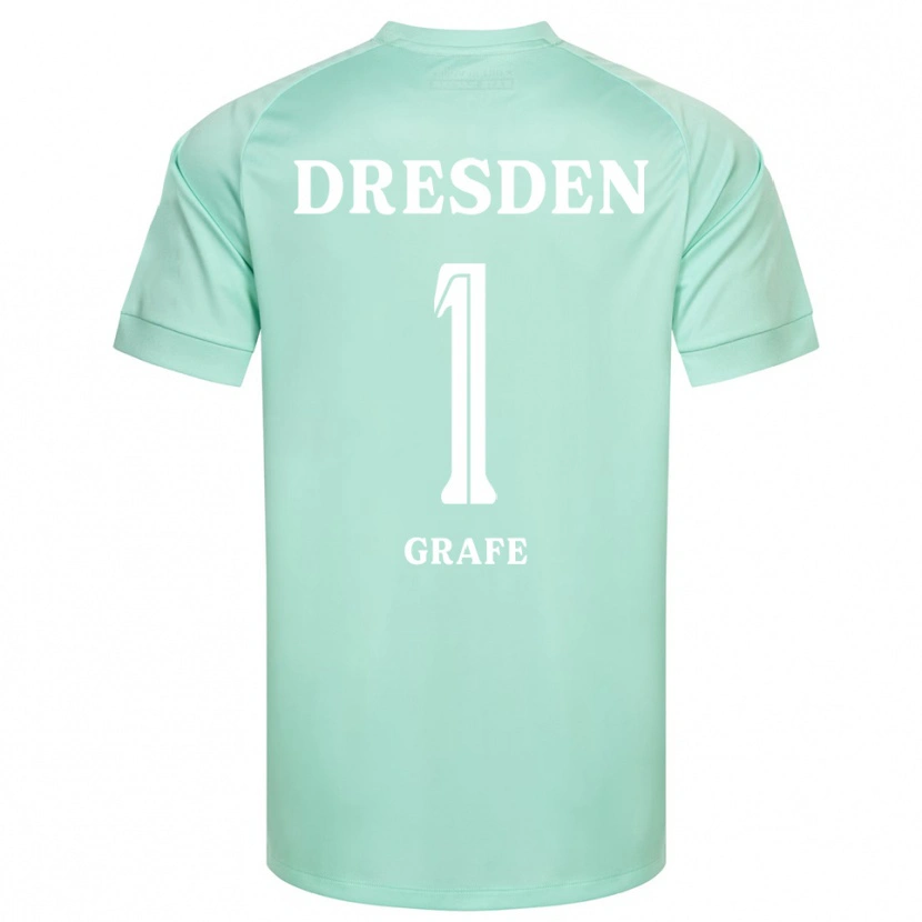 Danxen Kvinder Marlon Grafe #1 Lysegrøn Hvid Målmandstrøje 2025/26 Trøje T-shirt