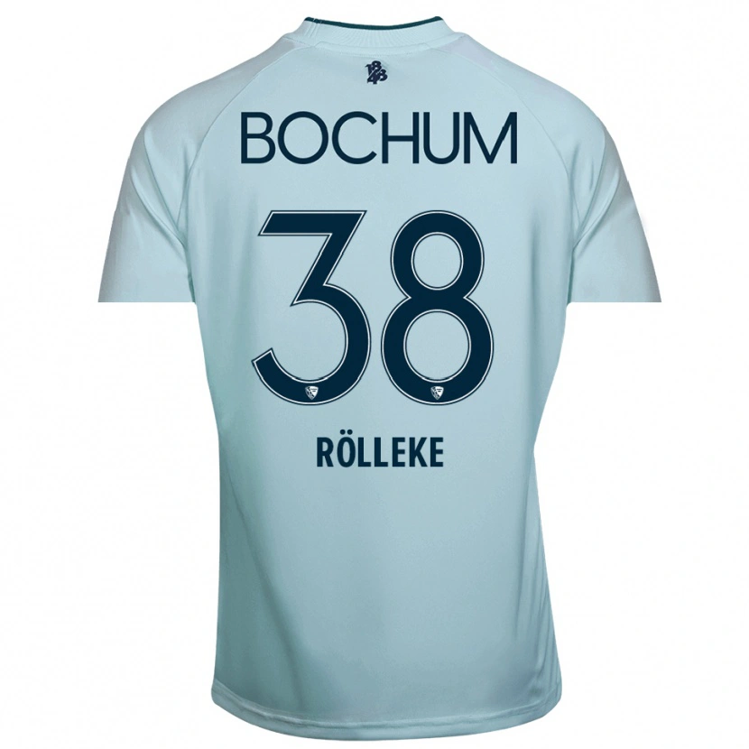 Danxen Kvinder Hugo Rölleke #38 Cyan-Blå Målmandstrøje 2025/26 Trøje T-shirt