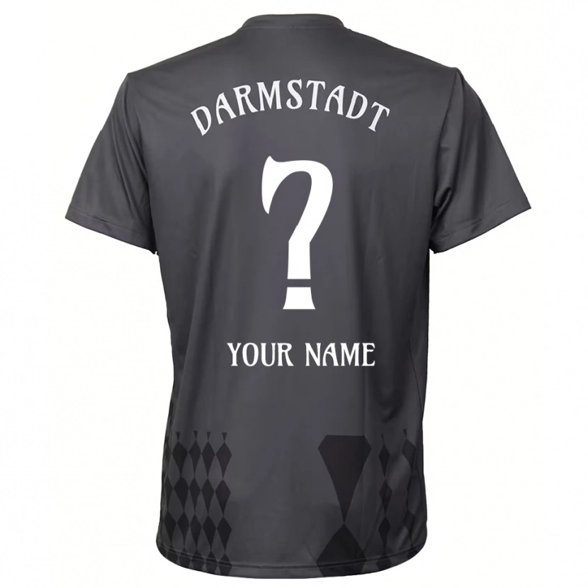 Danxen Kvinder SV Darmstadt 98 Mørkegrå Målmandstrøje 2025/26 Trøje T-shirt