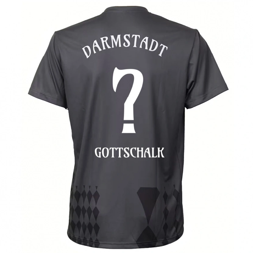 Danxen Kvinder Tian Gottschalk #0 Mørkegrå Målmandstrøje 2025/26 Trøje T-shirt