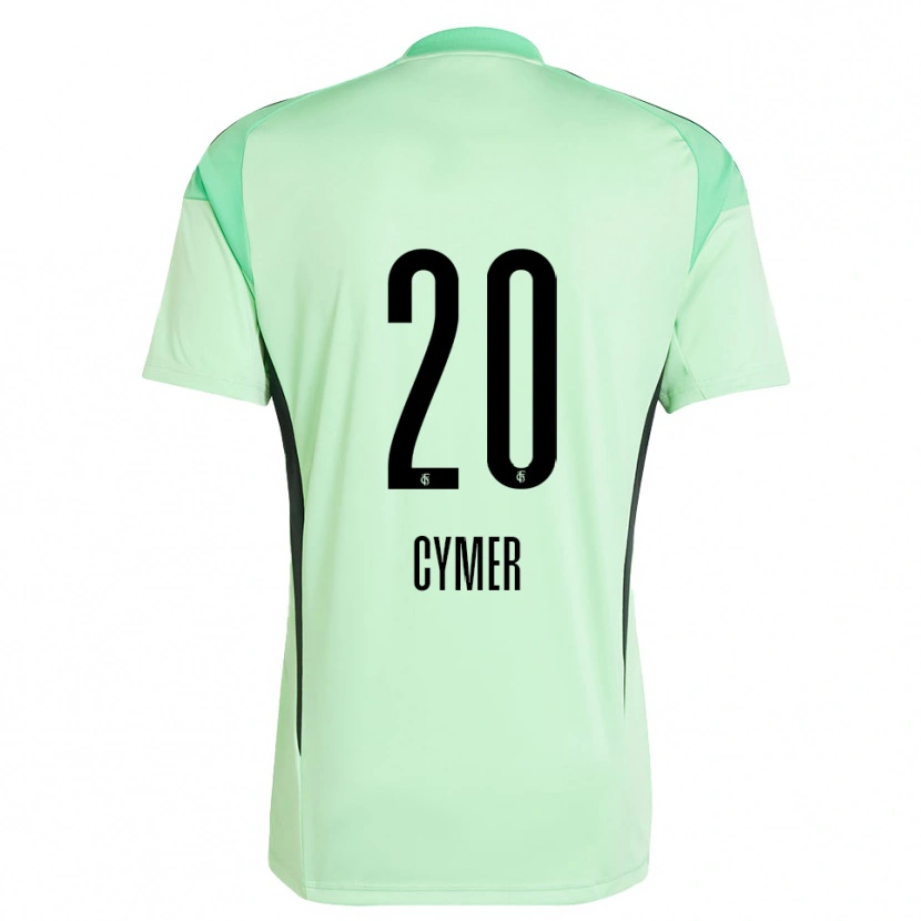 Danxen Kvinder Ricco Cymer #20 Lysegrøn Sort Målmandstrøje 2025/26 Trøje T-shirt